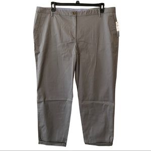 Talbots relaxed chino grey